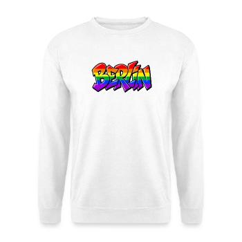 Berlin Pride - Unisex Pullover - Weiß - Vorne