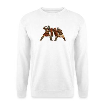 Roman gladiators - Unisex Sweatshirt - white - Front