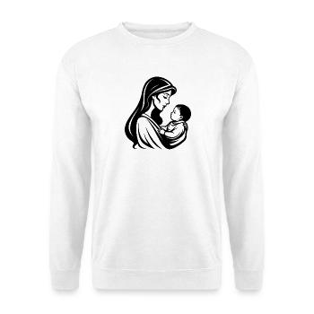 Mother and Baby - Unisex Sweatshirt - white - Front