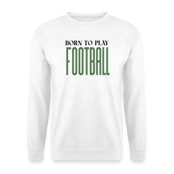 Elongated Football Glyphs - Unisex Sweatshirt - white - Front