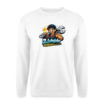 2. Lehrjahr - Anfänger war gestern - Unisex Pullover - Weiß - Vorne