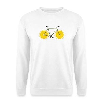 Bike Bike Lemons Funny - Unisex Sweatshirt - white - Front