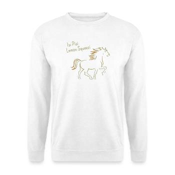 Isi Pisi Lemon Squeezi - Orange - par Maison Bichon - Sweat-shirt Unisexe - blanc - Devant