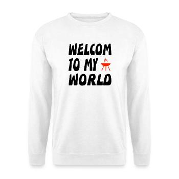 Griller - Sweat-shirt Unisexe - blanc - Devant