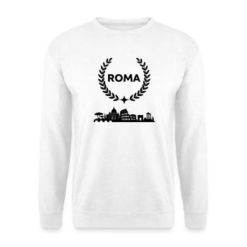 Roma - Unisex Pullover - Weiß - Vorne