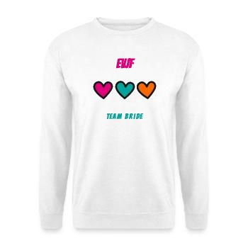 EVJF. MARIEE. TEAM. TEAM MARIEE. FUTURE MARIEE - Sweat-shirt Unisexe - blanc - Devant
