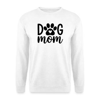 Hundemama - Unisex Pullover - Weiß - Vorne