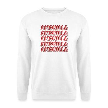 Gift for Anguilla - Unisex Sweatshirt - white - Front