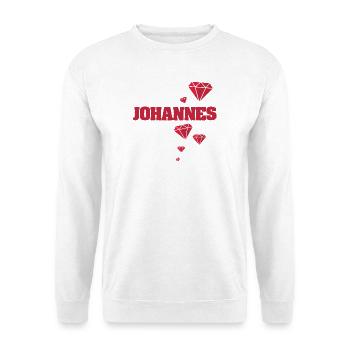 Hannes - Sweat-shirt Unisexe - blanc - Devant