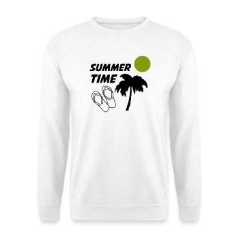 Summertime - Unisex Sweatshirt - white - Front