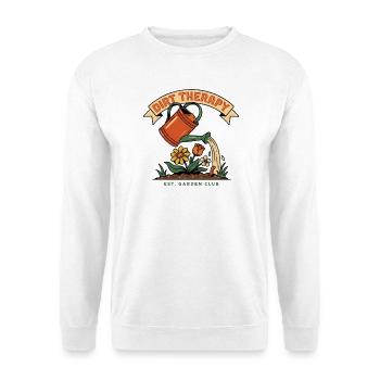 Gärtnern - Unisex Pullover - Weiß - Vorne