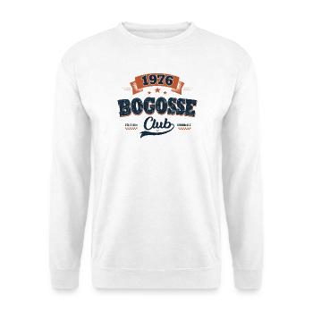 50 Jahre Herrengeschenk 1976 – Bogosse Club - Unisex Pullover - Weiß - Vorne