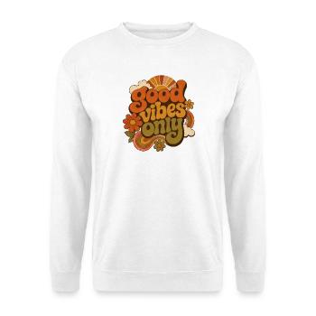 Vibes - Sweat-shirt Unisexe - blanc - Devant