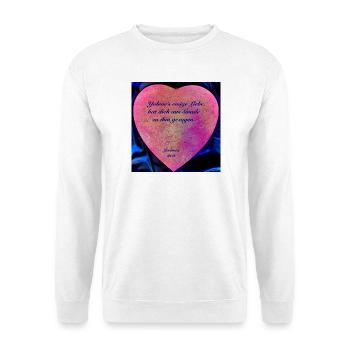 Finde Jesus von Eunice Ahiale  - Unisex Sweatshirt - white - Front