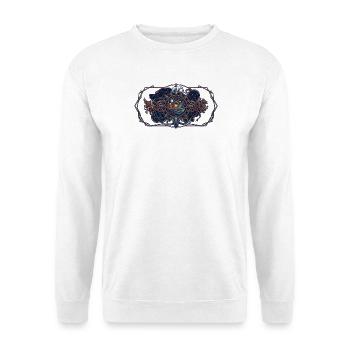 Boussole Nordstern Mythos - Sweat-shirt Unisexe - blanc - Devant