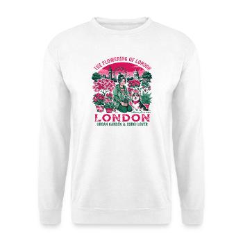 Pembroke The Flowering Of London Urban Garden - Unisex Pullover - Weiß - Vorne
