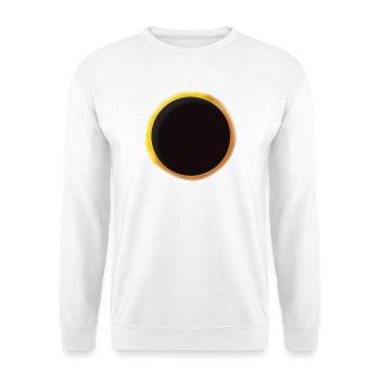 Sonnenfinsternis 2026 - Unisex Pullover - Weiß - Vorne