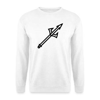 Harpune - Unisex Pullover - Weiß - Vorne - Alina (178cm) & Michal (187cm)