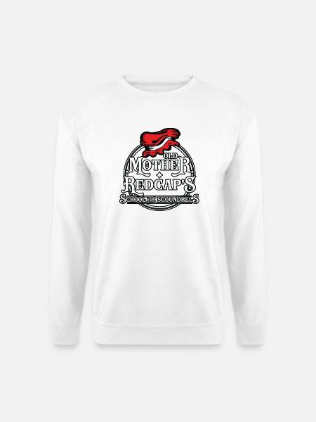Alte Mutter Rotkappe – Schule für Schurken - Unisex Pullover - Weiß
