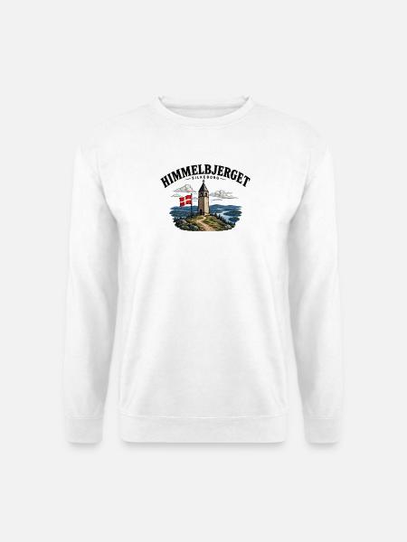 Himmelbjerget Silkeborg Turm - Unisex Pullover - Weiß