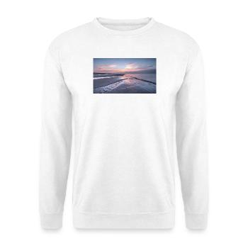 sky - Unisex Pullover - Weiß - Vorne - Alina (178cm) & Michal (187cm)