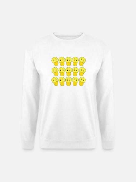 Niedliche Entengesichter - Unisex Pullover - Weiß