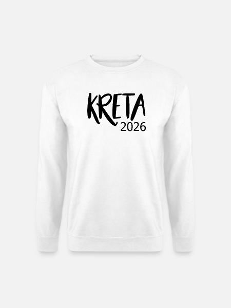 Kreta_2026 - Unisex Pullover - Weiß