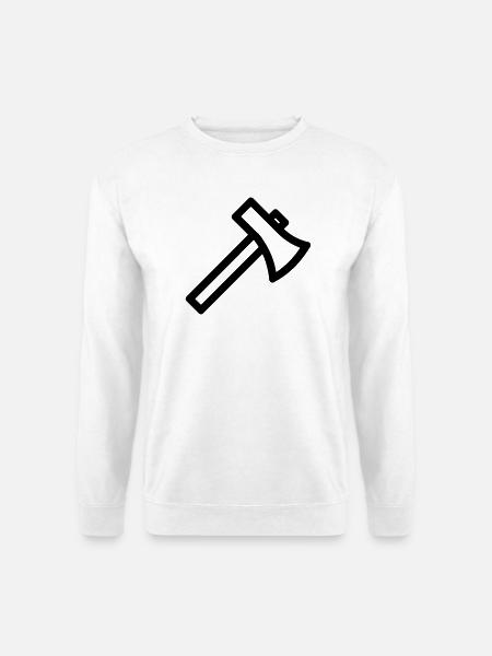 Axt - Unisex Pullover - Weiß