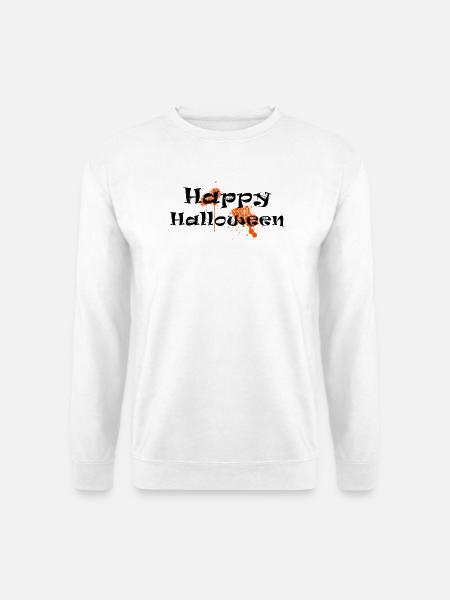 Happy Halloween - Unisex Pullover - Weiß