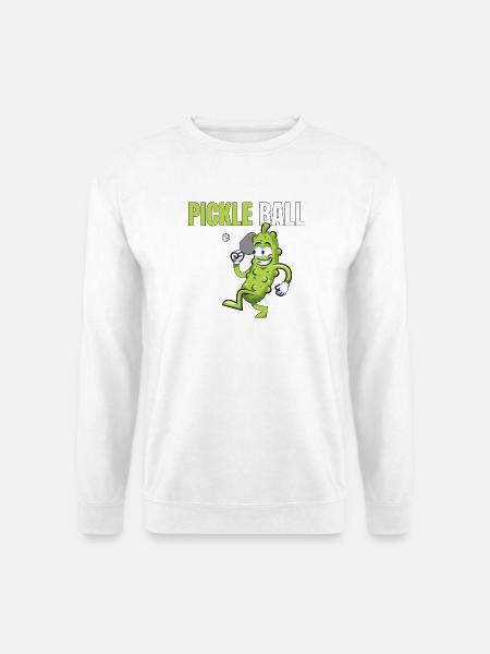 Pickle_Ball-_Gurke - Unisex Pullover - Weiß