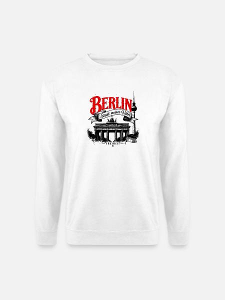 BERLIN - Stadt meiner Väter - Unisex Pullover - Weiß