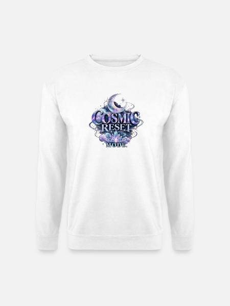 Cosmic Reset - Unisex Pullover - Weiß