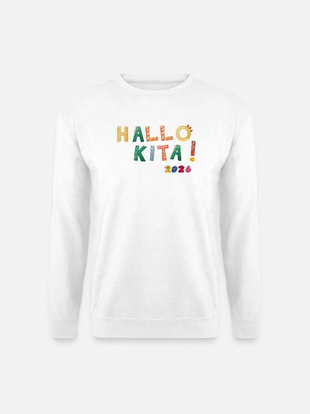 Hallo Kita 2026 - Unisex Pullover - Weiß