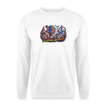 Fremde Welten 2 - Unisex Pullover - Weiß - Vorne - Alina (178cm) & Michal (187cm)
