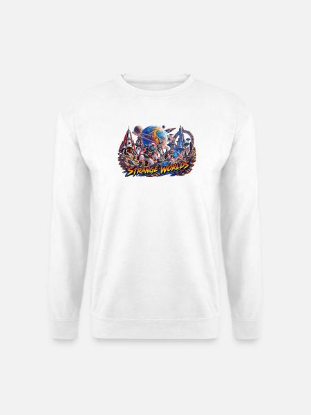 Fremde Welten 2 - Unisex Pullover - Weiß