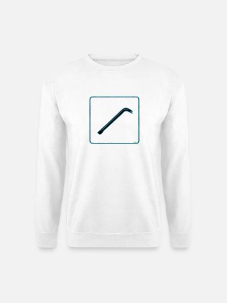 pied_de_biche - Unisex Pullover - Weiß