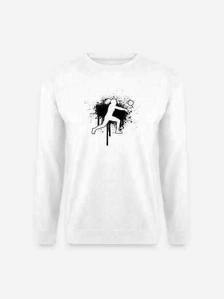 Die Ballsportlerinnen und Fistball passen zusammen - Unisex Pullover - Weiß