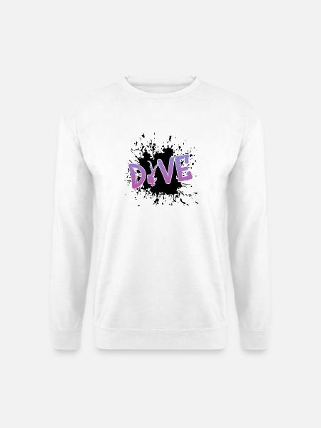 Dive Diving Tauchen - Unisex Pullover - Weiß