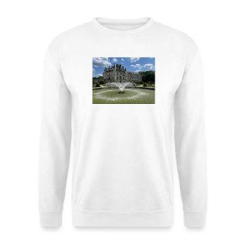 Burg von Chenonceau - Unisex Pullover - Weiß - Vorne - Alina (178cm) & Michal (187cm)
