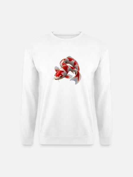 Unmögliche Koi-Schleife - Unisex Pullover - Weiß
