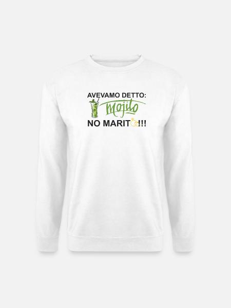 no_marito - Unisex Pullover - Weiß