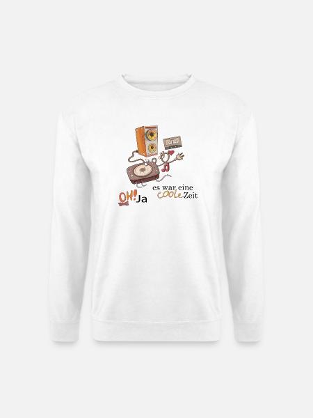 coole Zeit - Unisex Pullover - Weiß