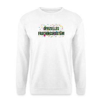 Offizielles Faschingskostüm - Unisex Pullover - Weiß - Vorne - Alina (178cm) & Michal (187cm)