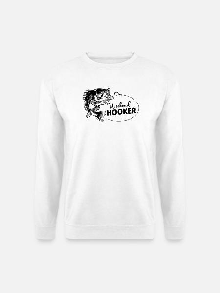 Hobbyangler  - Unisex Pullover - Weiß