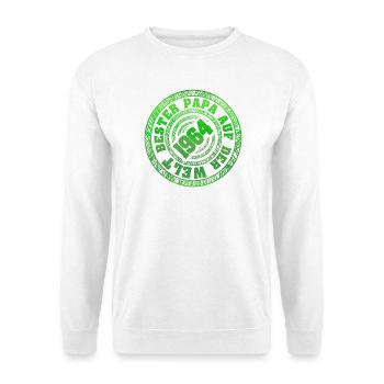 Bollerwagen 1964 - Unisex Pullover - Weiß - Vorne - Alina (178cm) & Michal (187cm)