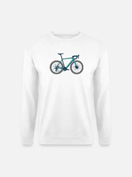 Rennrad Retro - Unisex Pullover - Weiß