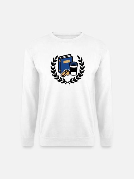 Grad Class Abschluss Logo - Unisex Pullover - Weiß
