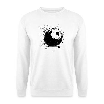 Bowling - Unisex Pullover - Weiß - Vorne - Alina (178cm) & Michal (187cm)