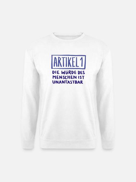 Artikel 1 - Unisex Pullover - Weiß