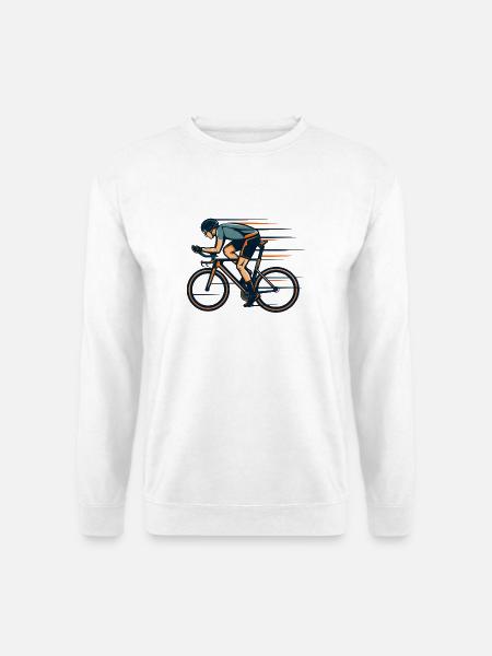 Straßenräder - Unisex Pullover - Weiß